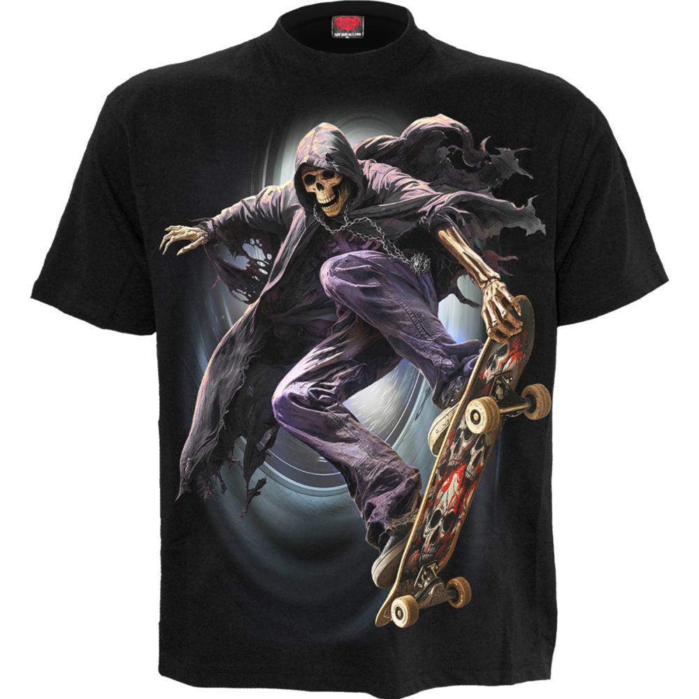 Spiral - Soul Boarder Heren Tshirt - Zwart